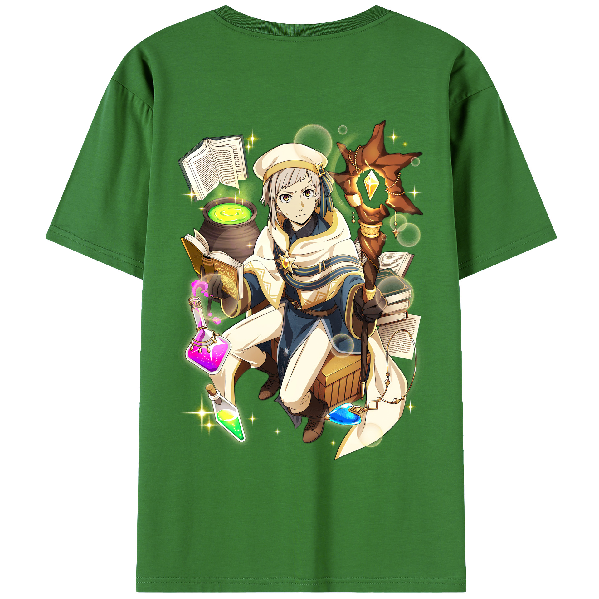 （画像用） 文豪ストレイドッグス Bungo Stray Dogs レディース半袖Tシャツ(バックプリント)